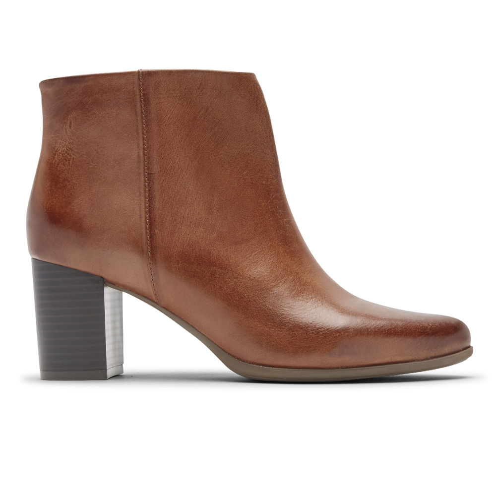 Booties Rockport Mulher Marrom - Camdyn - 57192PCST